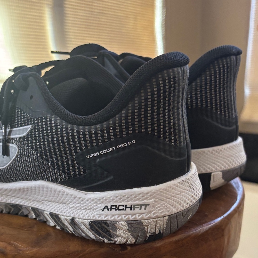 Skechers Black and White Athletic Shoes Viper Court Pro 2.0 Pickleball - Picture 3 of 11